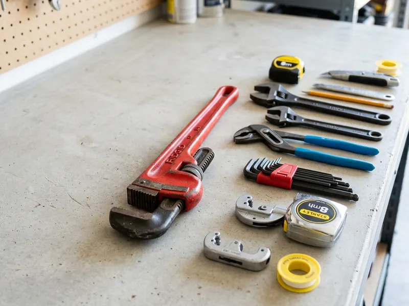 Professional plumbers in Spencerport, NY equipped with top-tier tools for residential and commercial plumbing services.